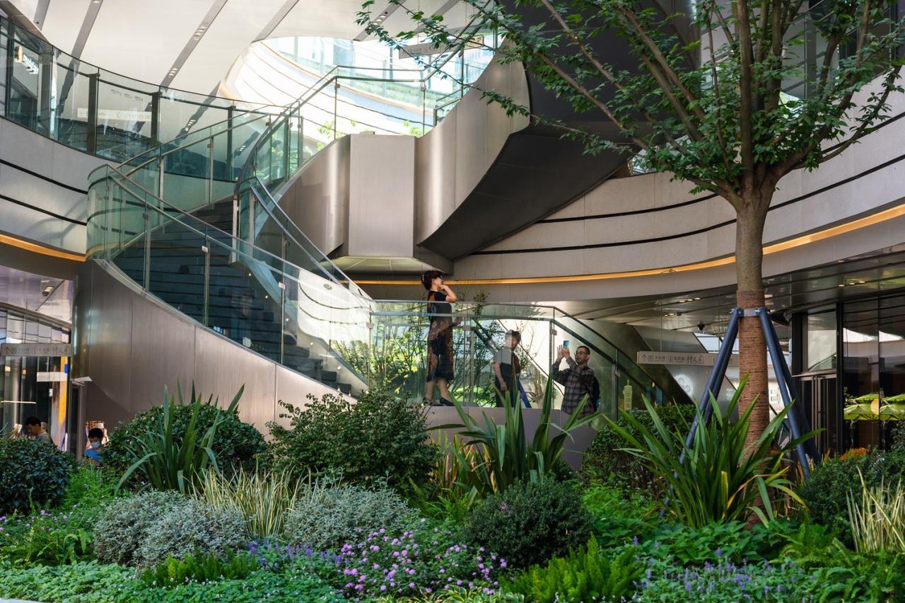 BIM建筑|上海苏河湾万象天地景观设计 / Lab D+H