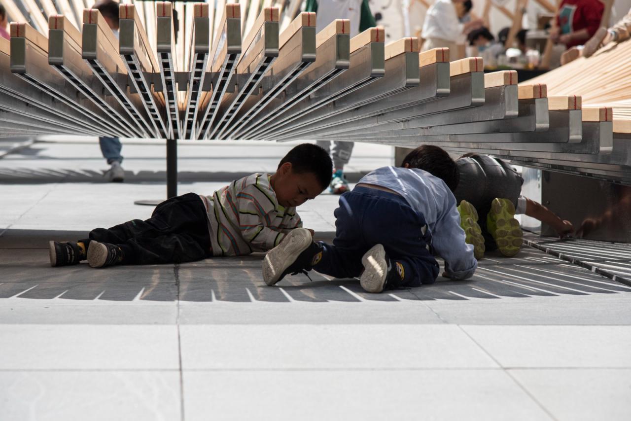 BIM建筑|一片落入绿洲的花瓣 / 成都直现建筑设计