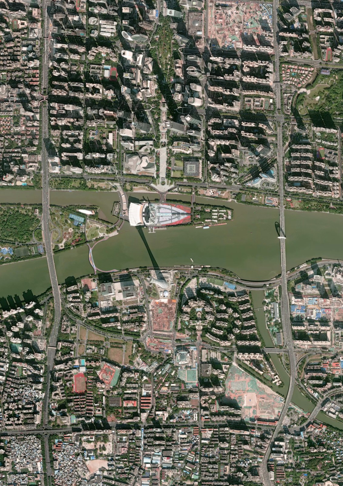 BIM建筑|广州海心桥 / 华南理工大学建筑设计研究院有限公司