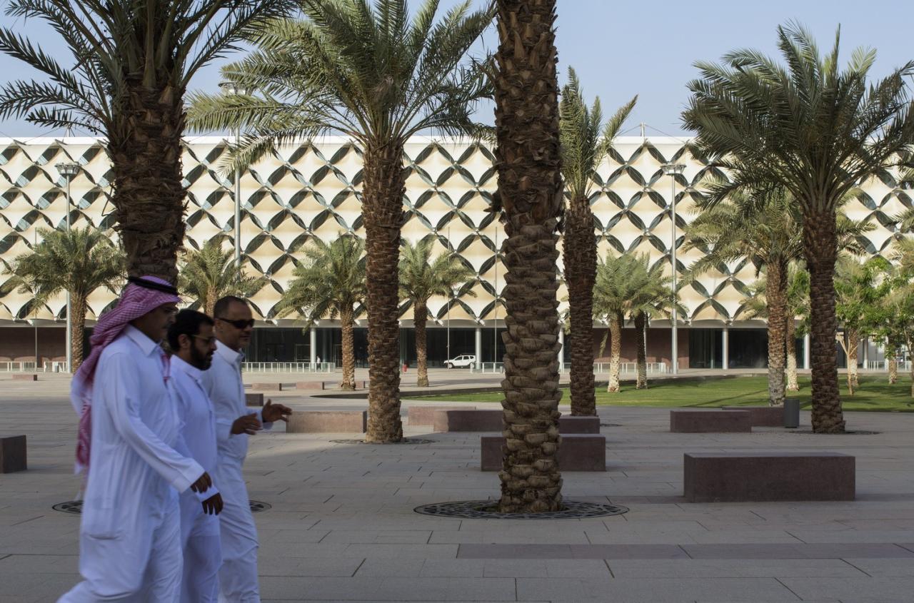 BIM建筑|沙特阿拉伯法赫德国王图书馆 / 盖博建筑设计事务所