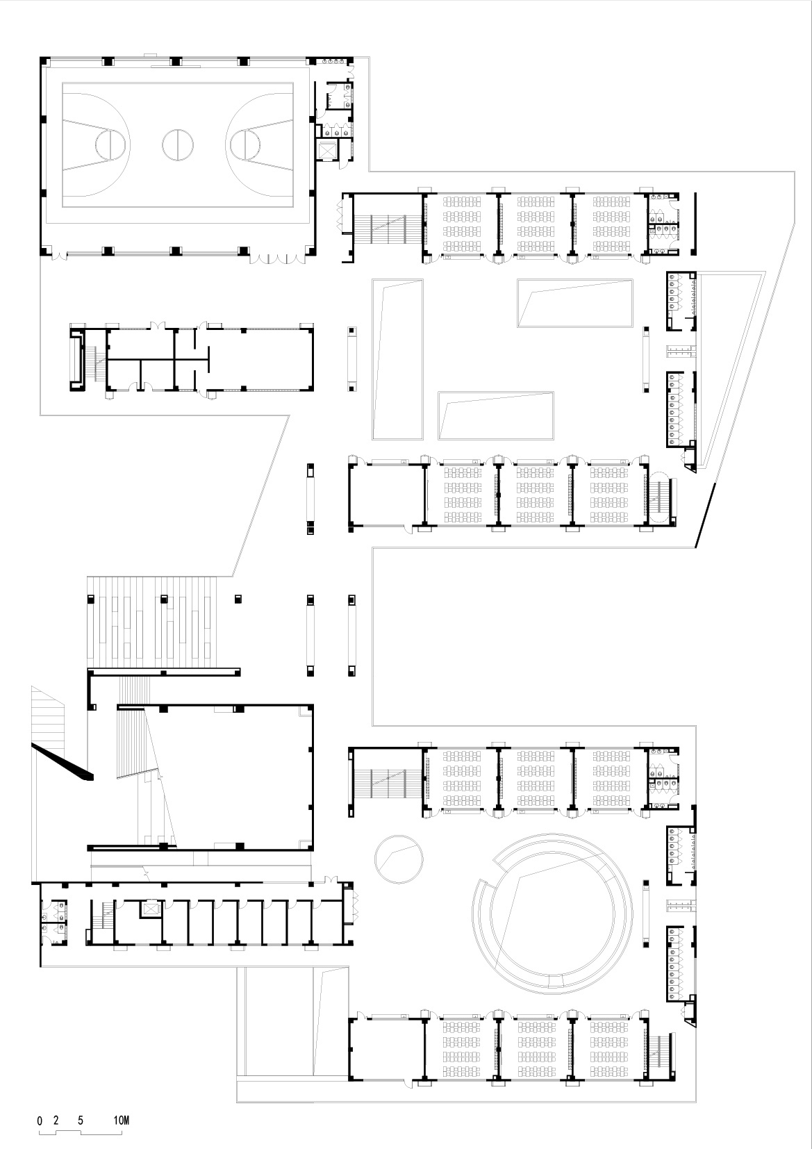 BIM建筑|奉贤区教育学院附属实验小学奉浦小学校区 / 无样建筑工作室