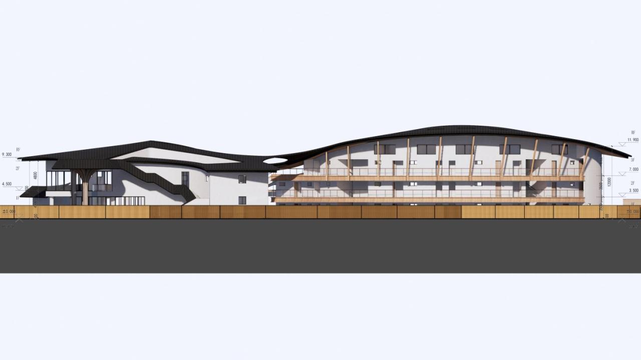 BIM建筑|川西建筑与道教文化的融合/“青城•朴舍亲子度假酒店”荣获2023金熊猫天府创意设计奖