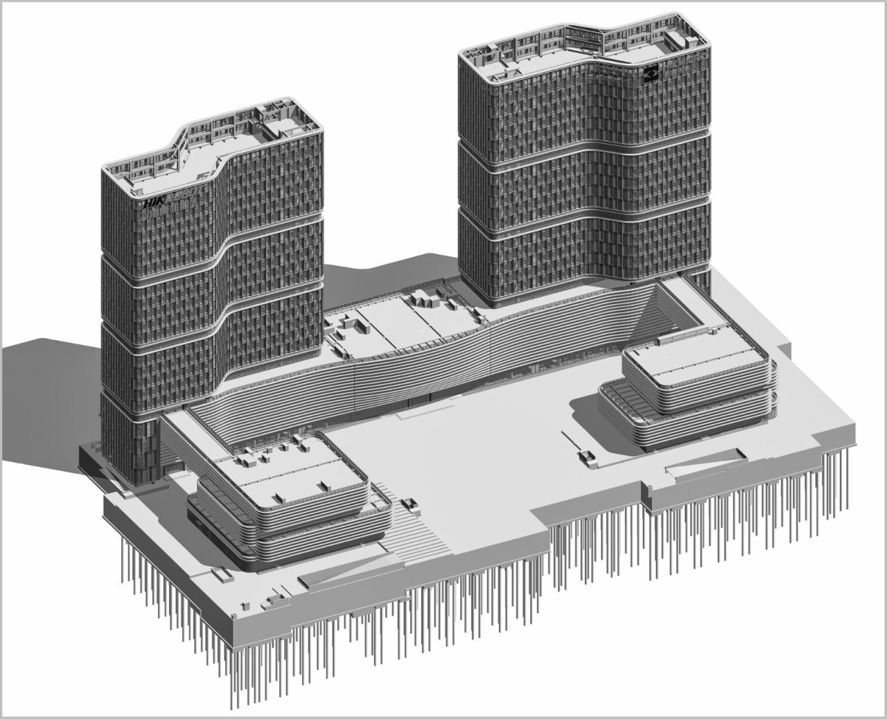 BIM建筑|海康威视杭州总部四期 / 浙江大学建筑设计研究院