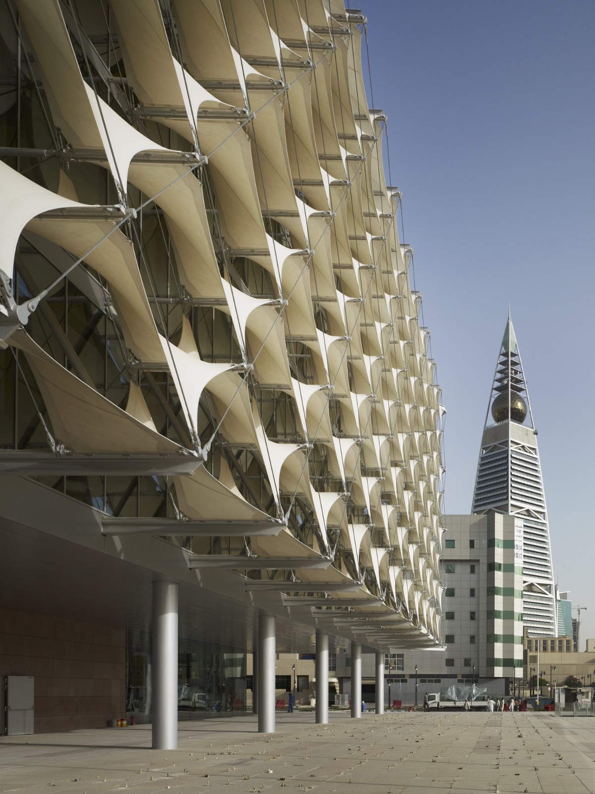 BIM建筑|沙特阿拉伯法赫德国王图书馆 / 盖博建筑设计事务所