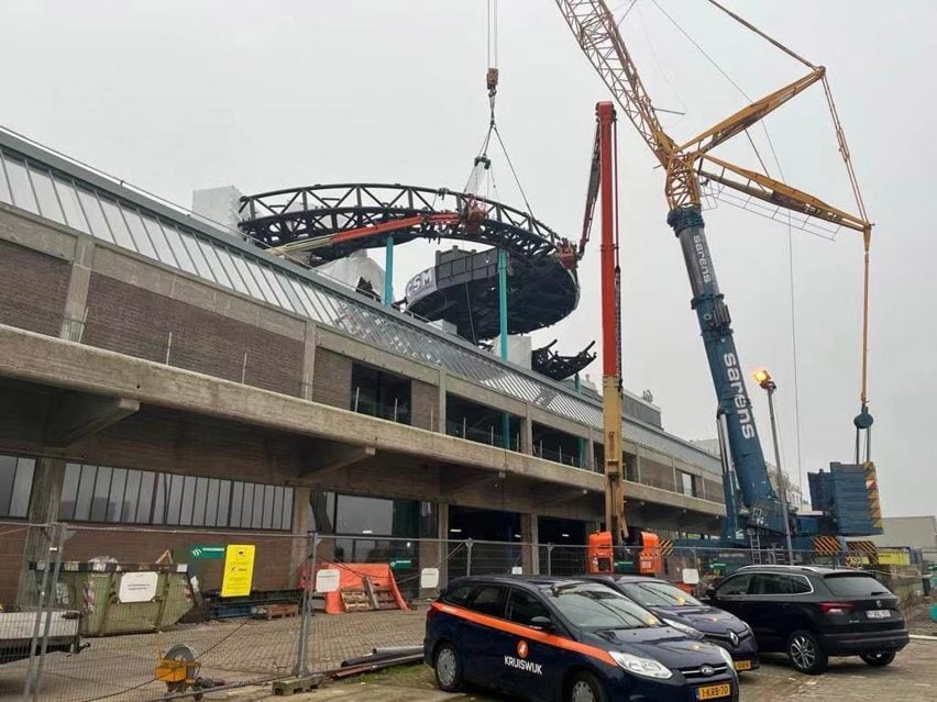 BIM建筑|MAD公布“丹水斯”和鹿特丹螺旋楼梯