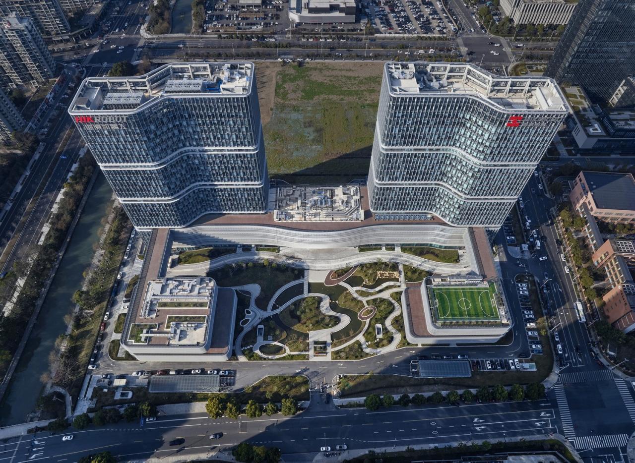 BIM建筑|海康威视杭州总部四期 / 浙江大学建筑设计研究院