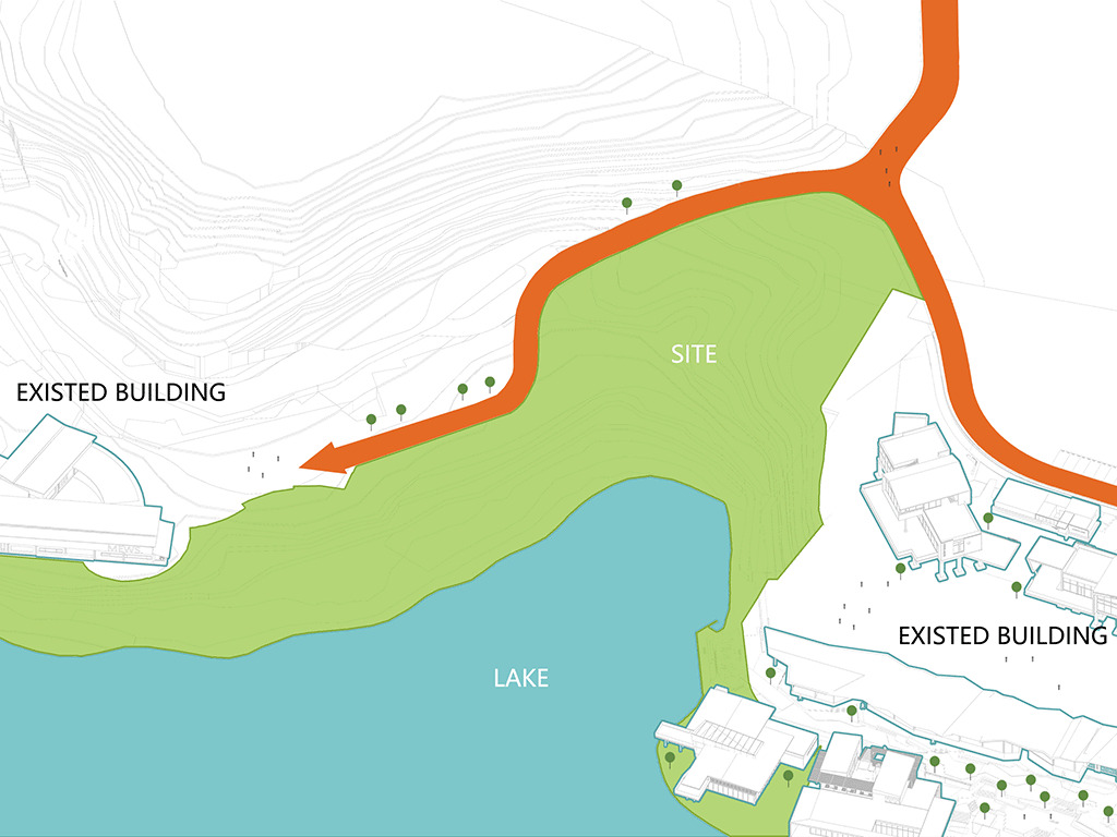 BIM建筑|成都天府麓湖美食岛二期 / 四周建筑