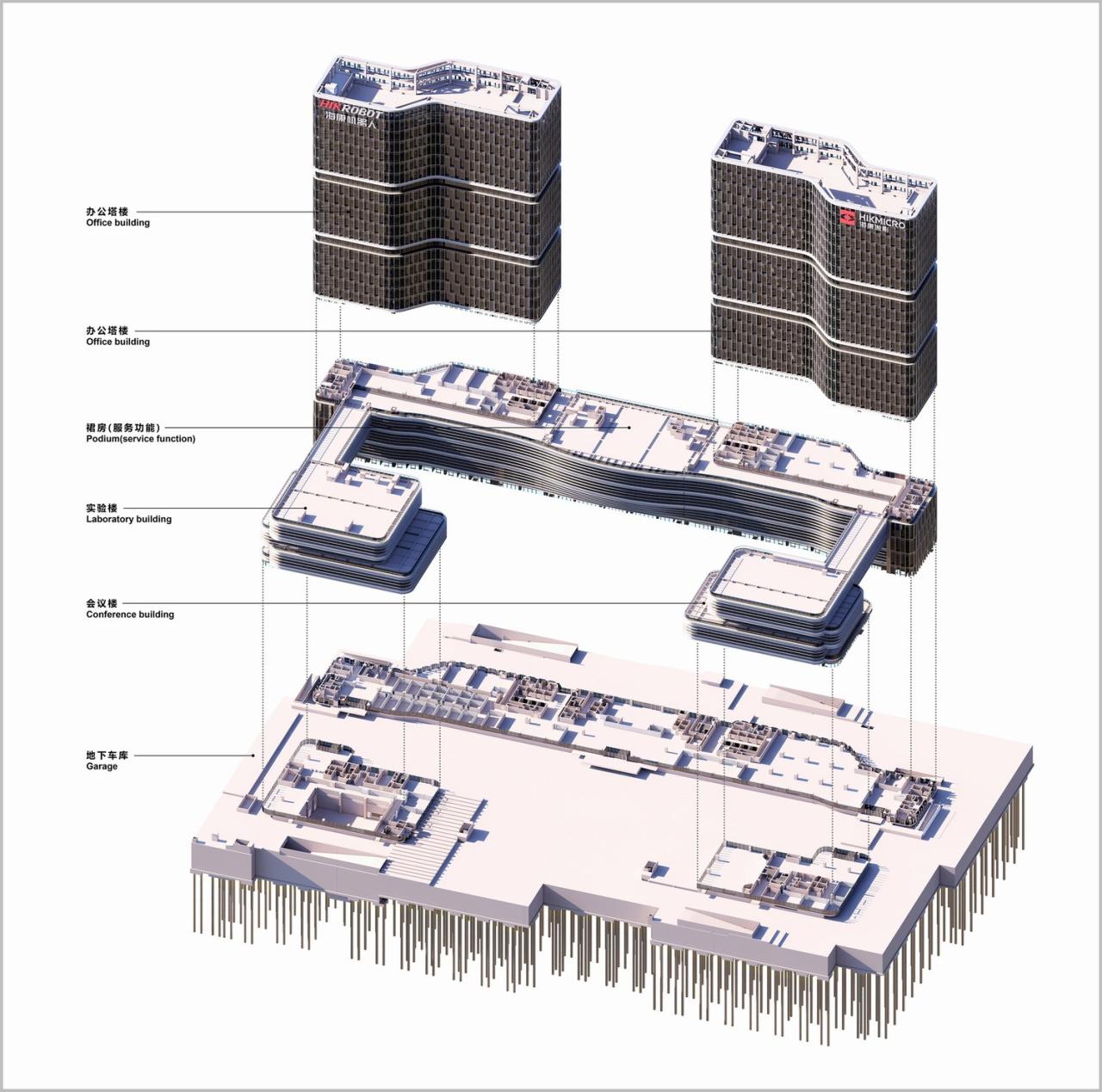 BIM建筑|海康威视杭州总部四期 / 浙江大学建筑设计研究院