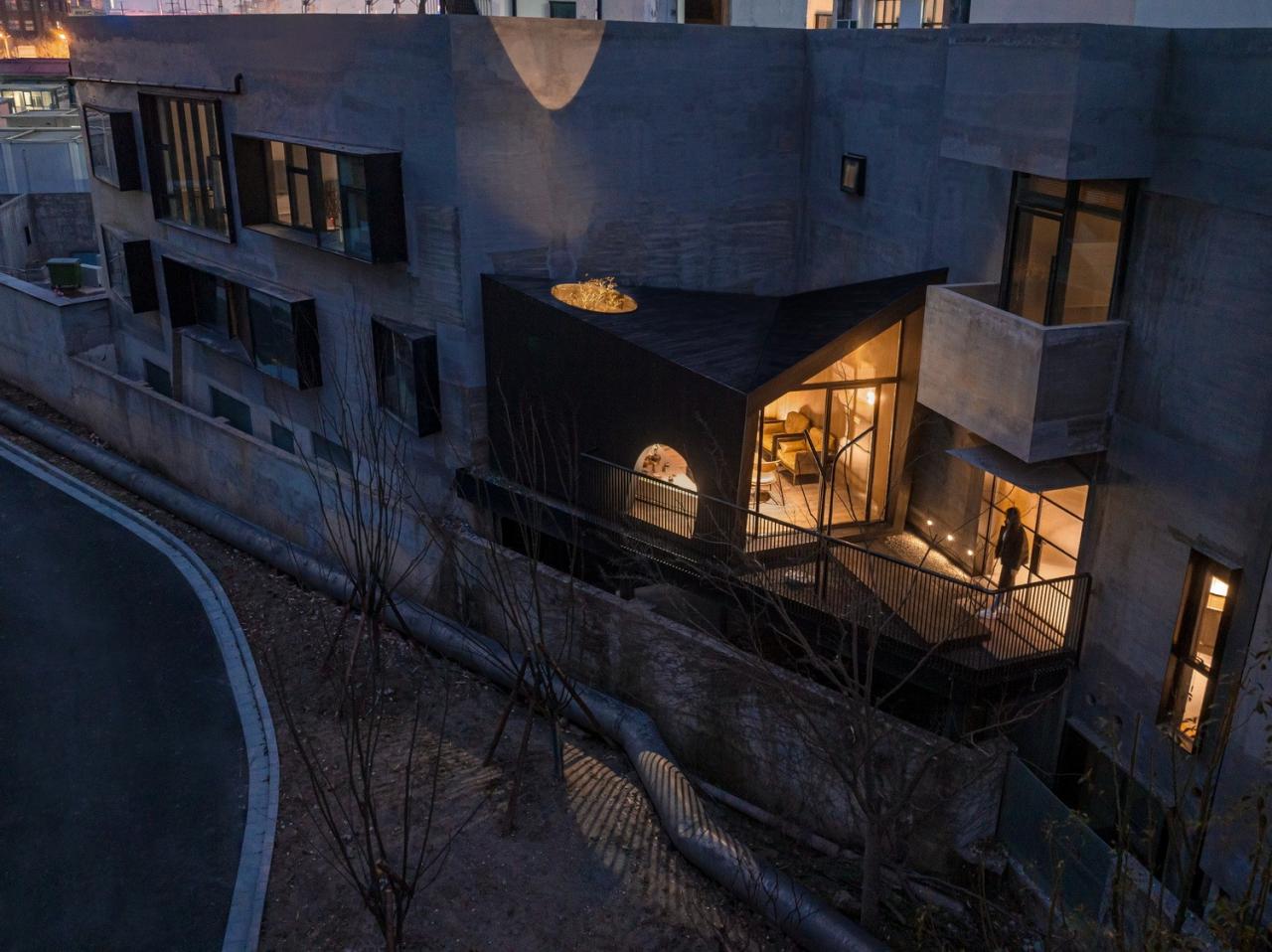 BIM建筑|夹缝中的建筑，上海 / 本哲建筑