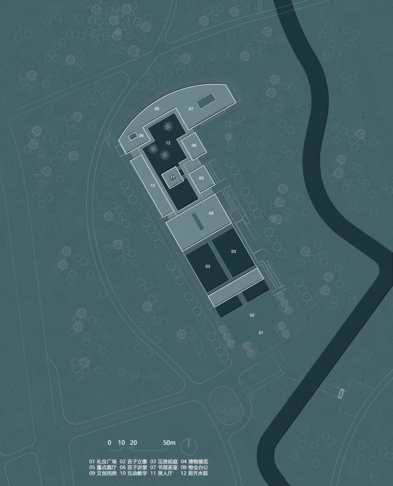 BIM建筑|言子书院 / 华南理工大学建筑设计研究院