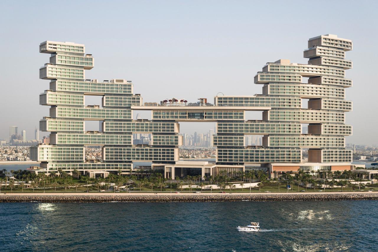 BIM建筑|迪拜皇家亚特兰蒂斯酒店 / KPF