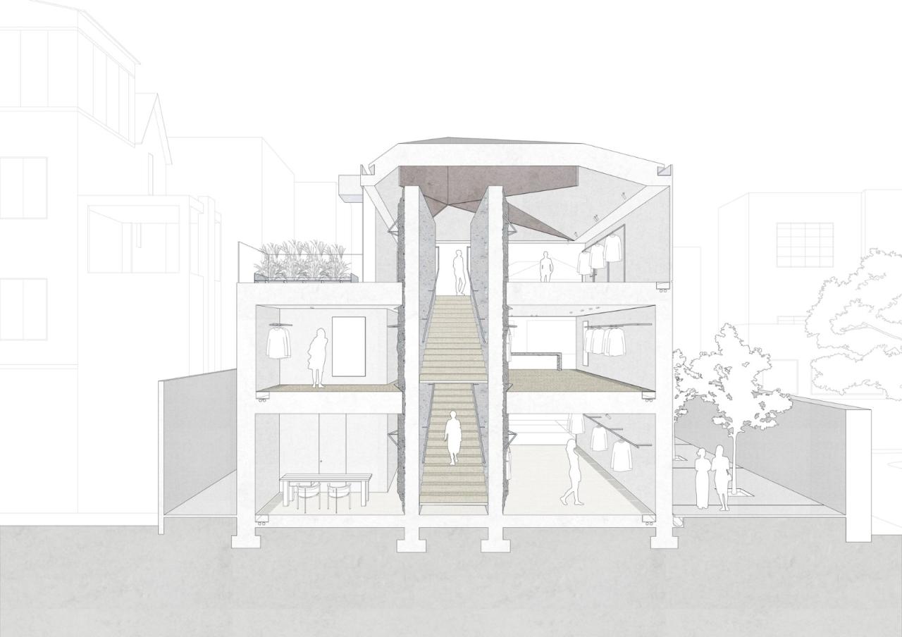 BIM建筑|上海长乐路 YEARLY PLAN / dongqi 栋栖设计