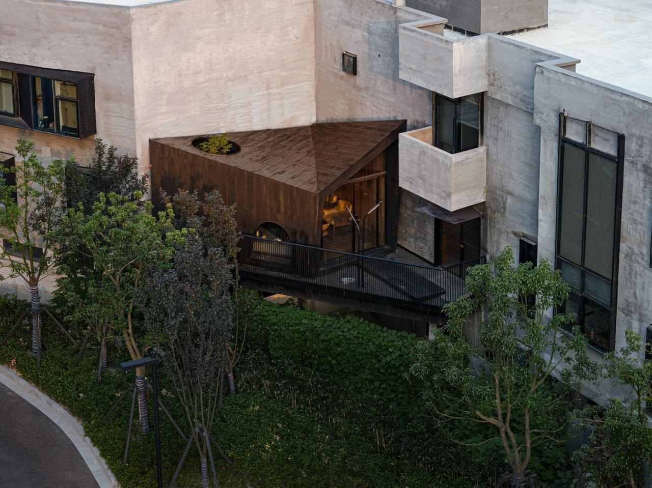 BIM建筑|夹缝中的建筑，上海 / 本哲建筑