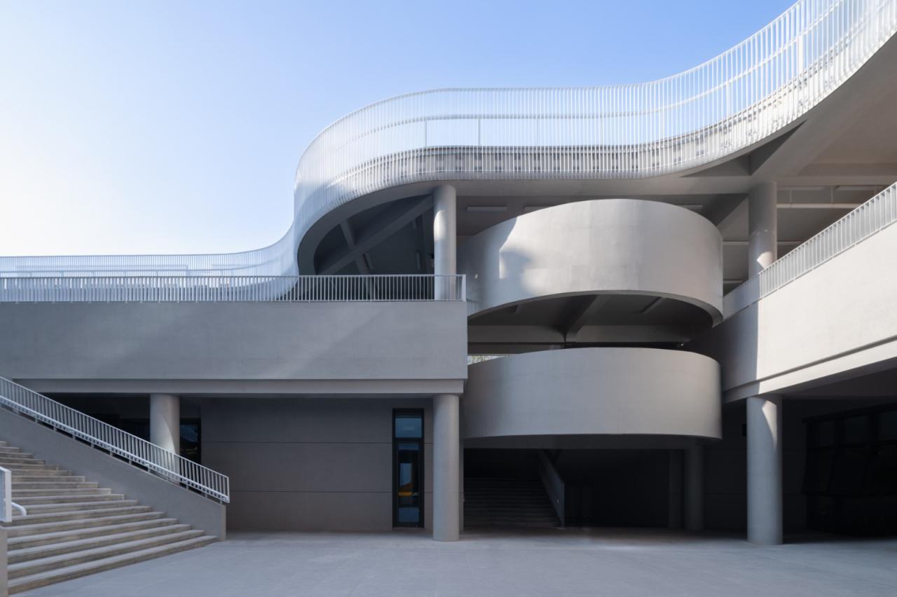 BIM建筑|西安高新第一中学（高中部）改扩建 / 中国建筑西北设计研究院 屈培青工作室