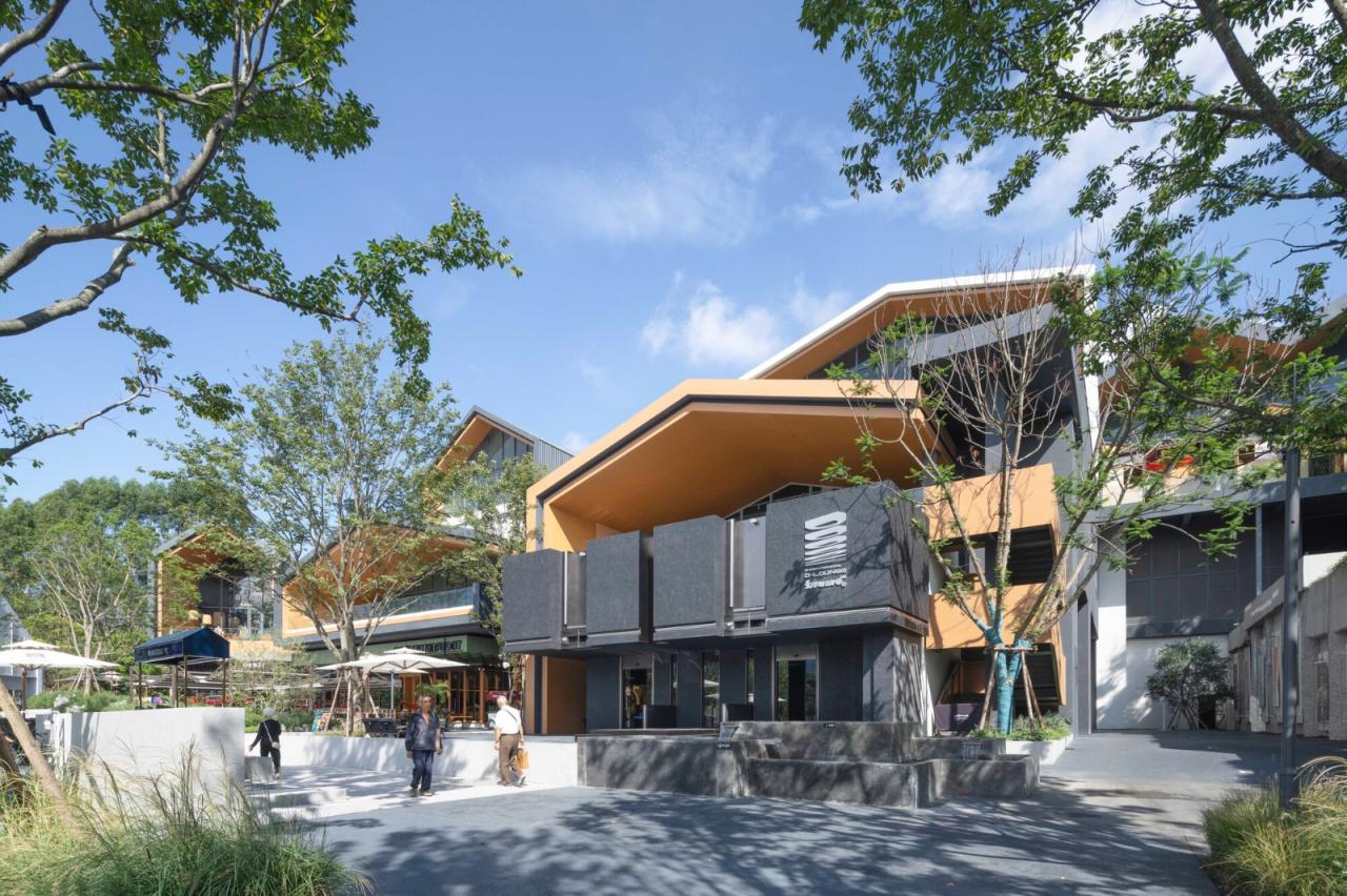 BIM建筑|成都天府麓湖美食岛二期 / 四周建筑