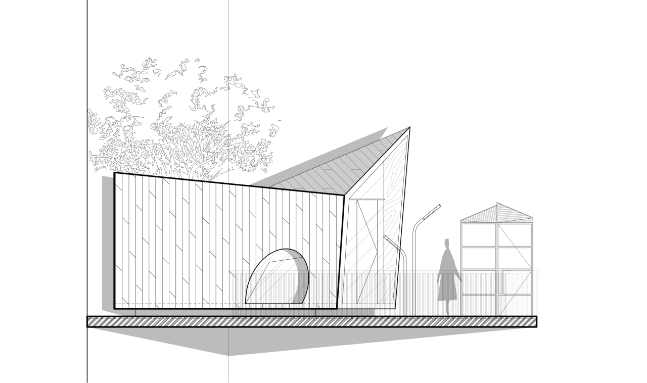 BIM建筑|夹缝中的建筑，上海 / 本哲建筑