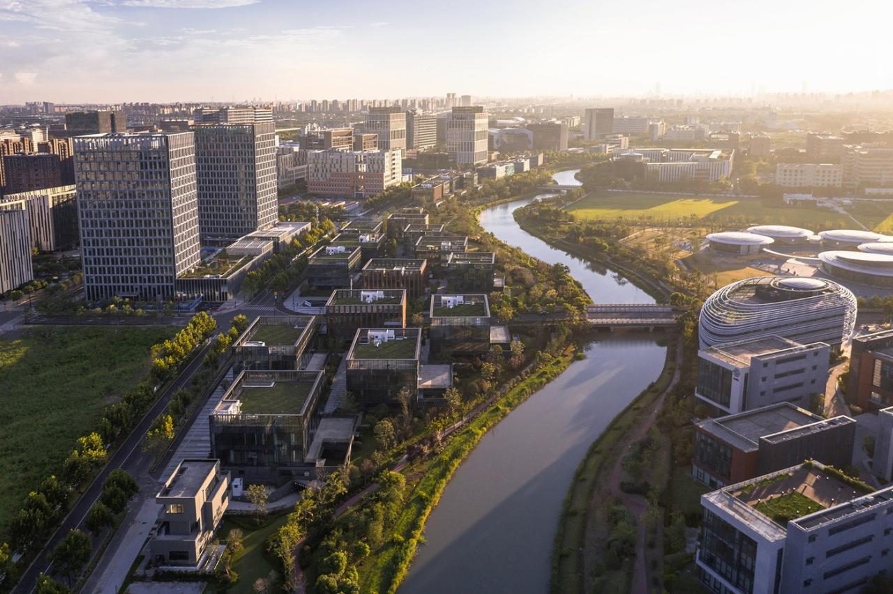 BIM建筑|上海浦东张江AI未来街区 / 大正建筑