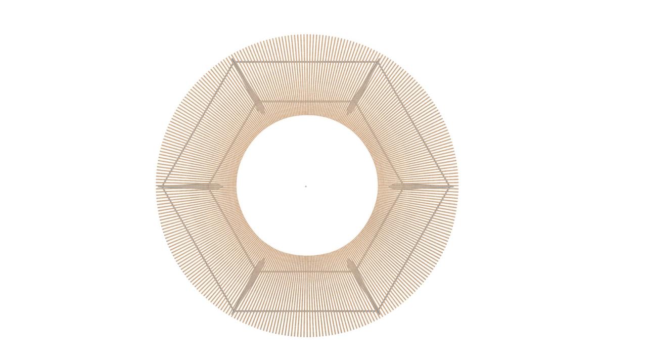 BIM建筑|一片落入绿洲的花瓣 / 成都直现建筑设计