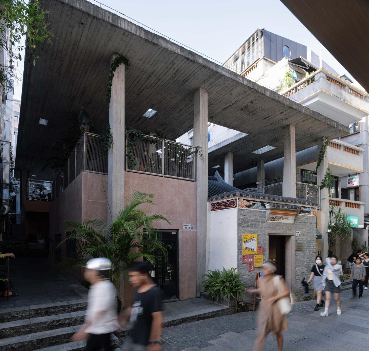 BIM建筑|村中村 / 迹·建筑事务所（TAO）