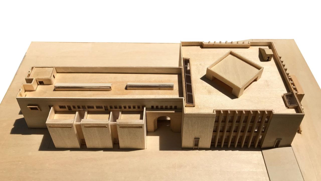 BIM建筑|德巴图书馆 / 荣朝晖工作室