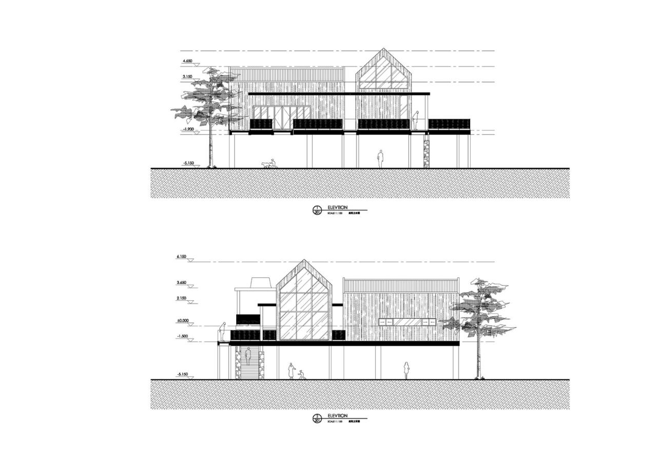 BIM建筑|溪口未来社区之家 / 严旸建筑设计