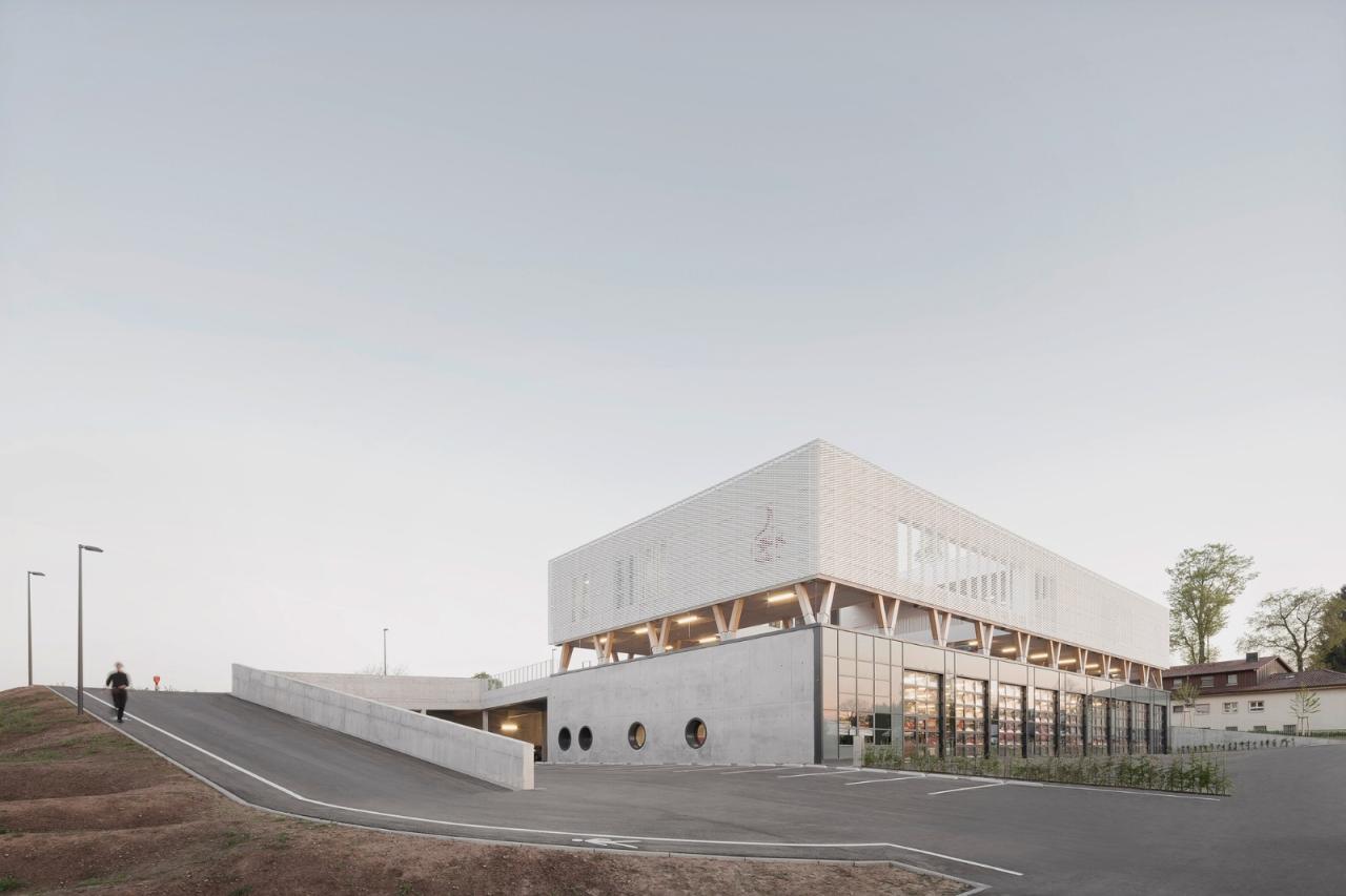 BIM建筑|Straubenhardt 消防站 / wulf architekten