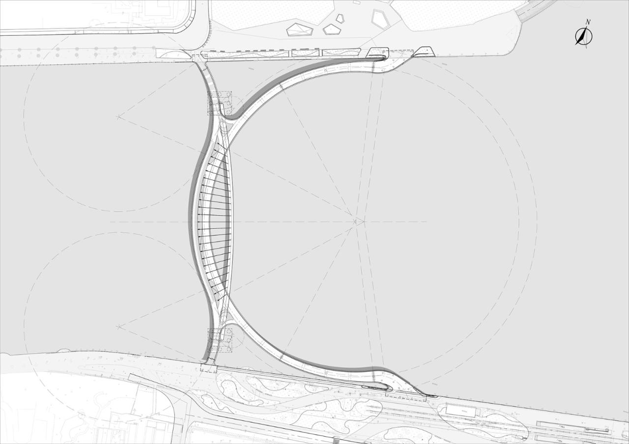 BIM建筑|广州海心桥 / 华南理工大学建筑设计研究院有限公司