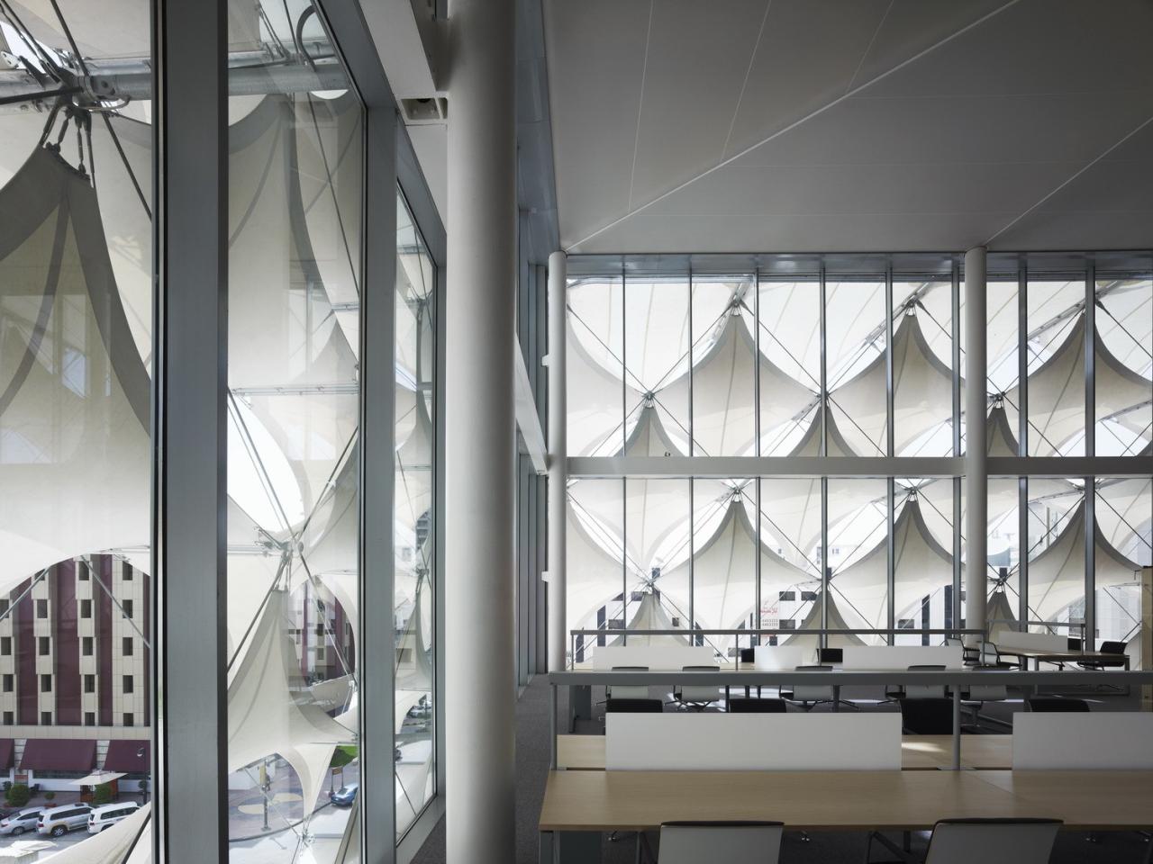 BIM建筑|沙特阿拉伯法赫德国王图书馆 / 盖博建筑设计事务所