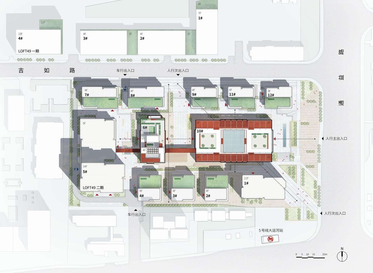 BIM建筑|金缮城市，生机街区：杭州LOFT49产业遗存更新 / 朱培栋-line+建筑事务所