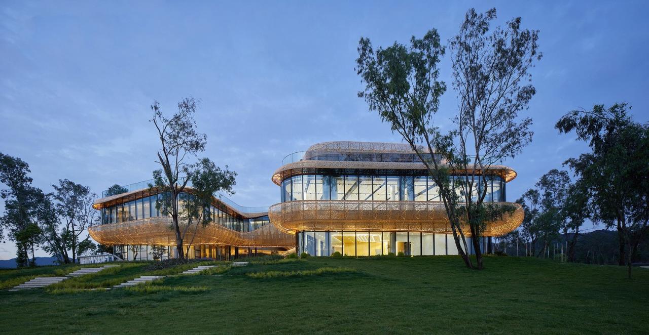 BIM建筑|白鹤湖游客中心 / 建识设计