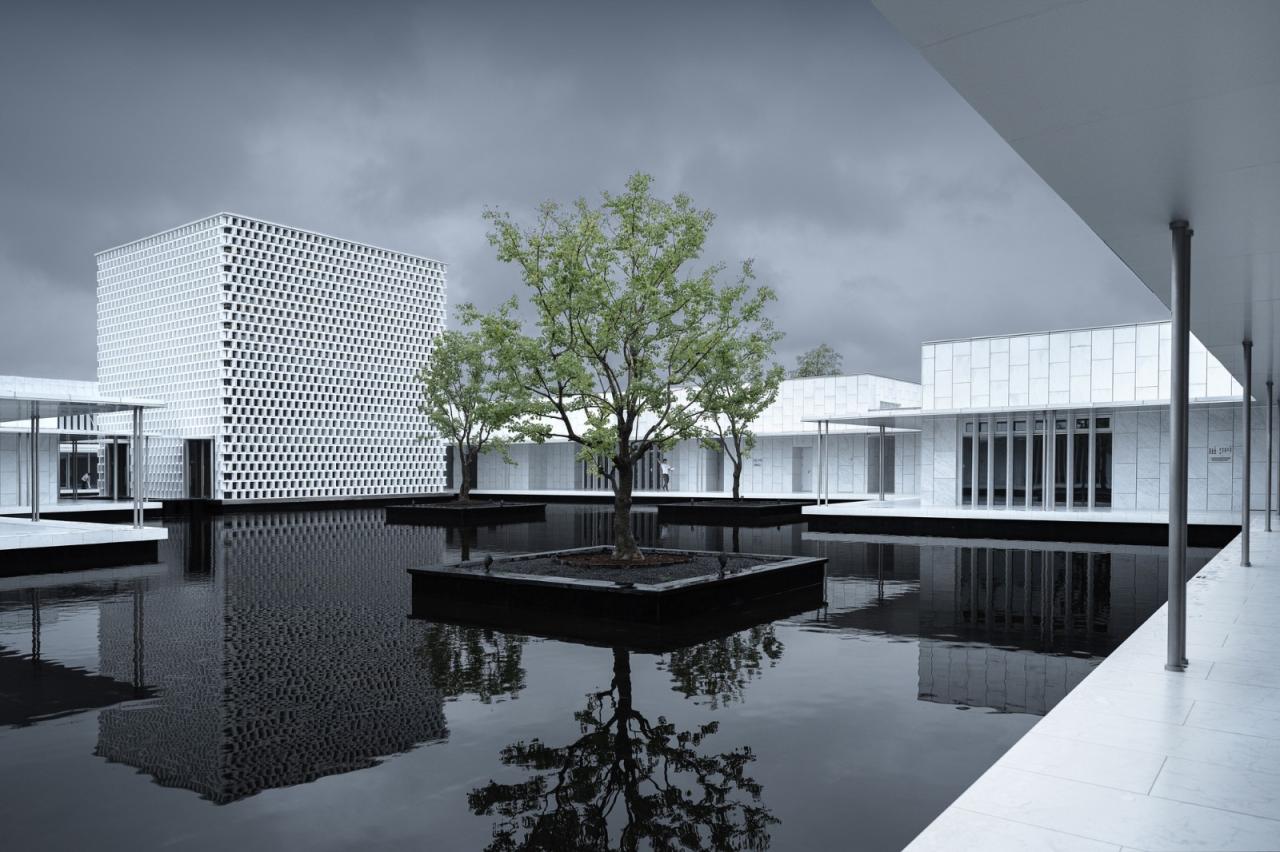 BIM建筑|言子书院 / 华南理工大学建筑设计研究院