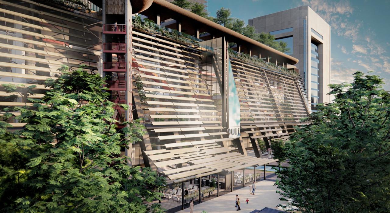 BIM建筑|深圳长城大厦适应性改造 / 昱景设计