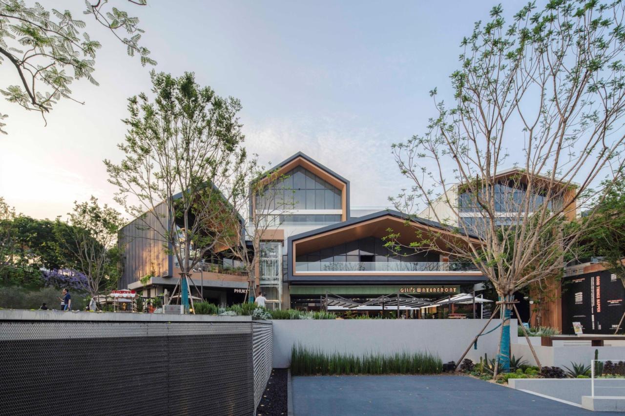 BIM建筑|成都天府麓湖美食岛二期 / 四周建筑