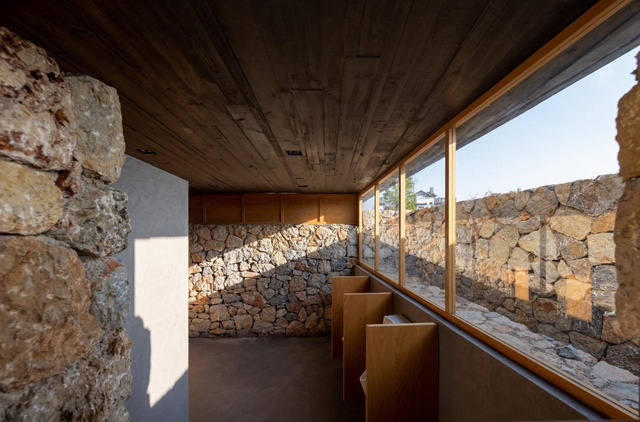 BIM建筑|微地形：大理洱海小邑庄生态驿站-孟凡浩 / line+建筑事务所