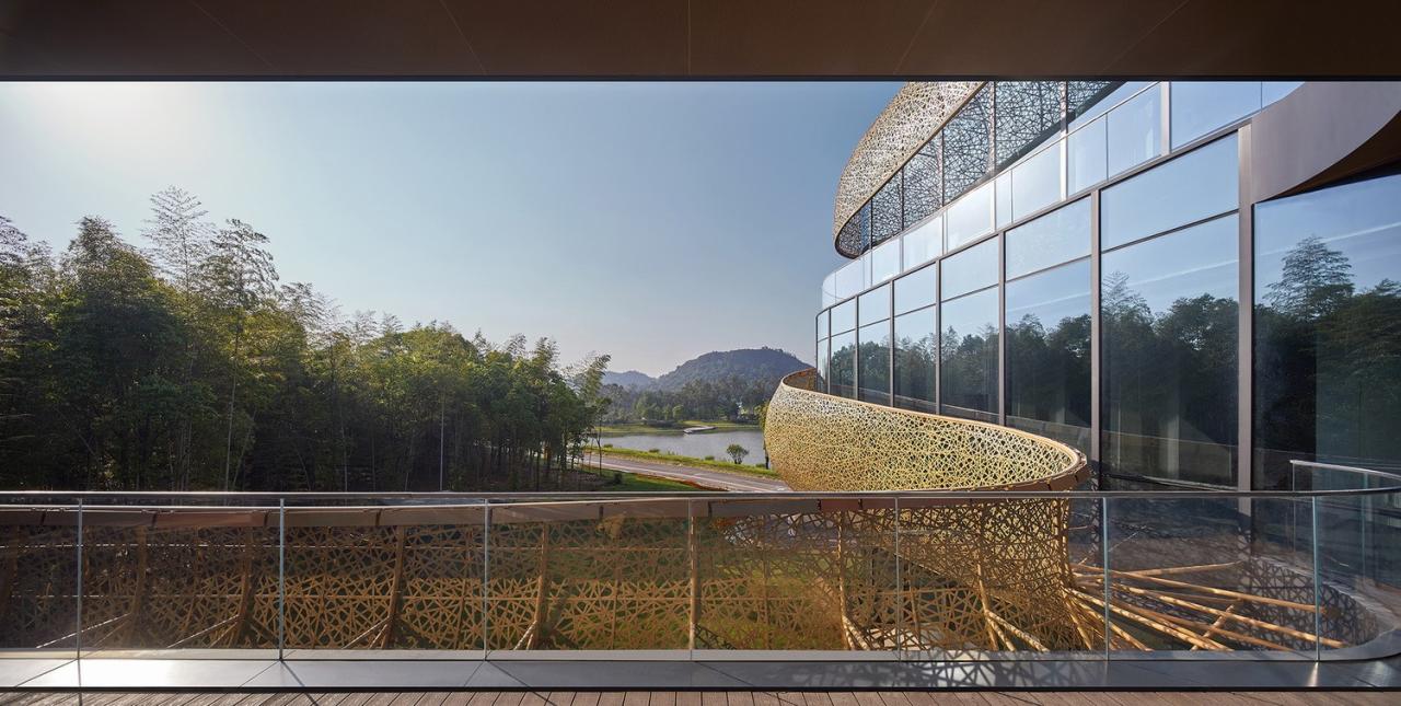 BIM建筑|白鹤湖游客中心 / 建识设计