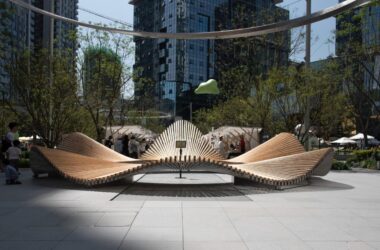 BIM建筑|一片落入绿洲的花瓣 / 成都直现建筑设计-BIM建筑网