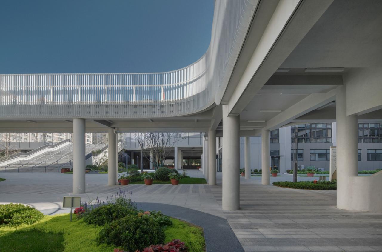 BIM建筑|西安高新第一中学（高中部）改扩建 / 中国建筑西北设计研究院 屈培青工作室