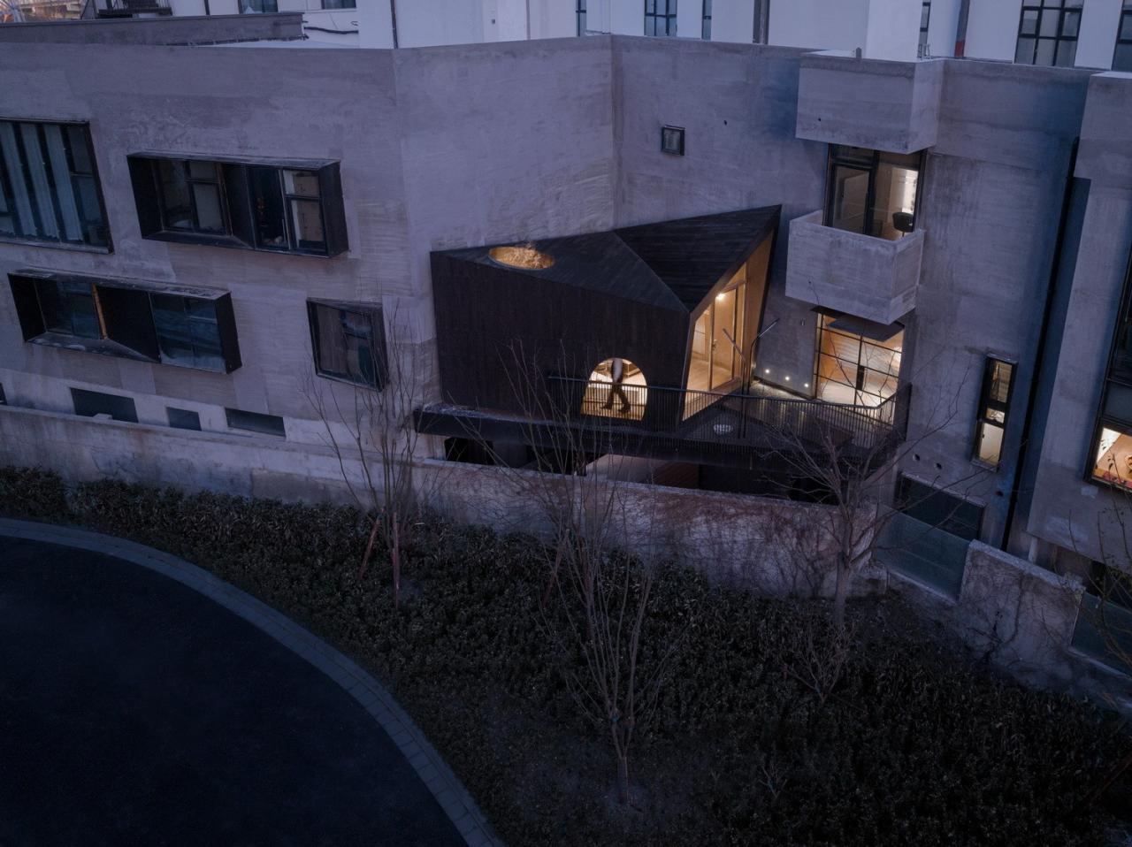 BIM建筑|夹缝中的建筑，上海 / 本哲建筑