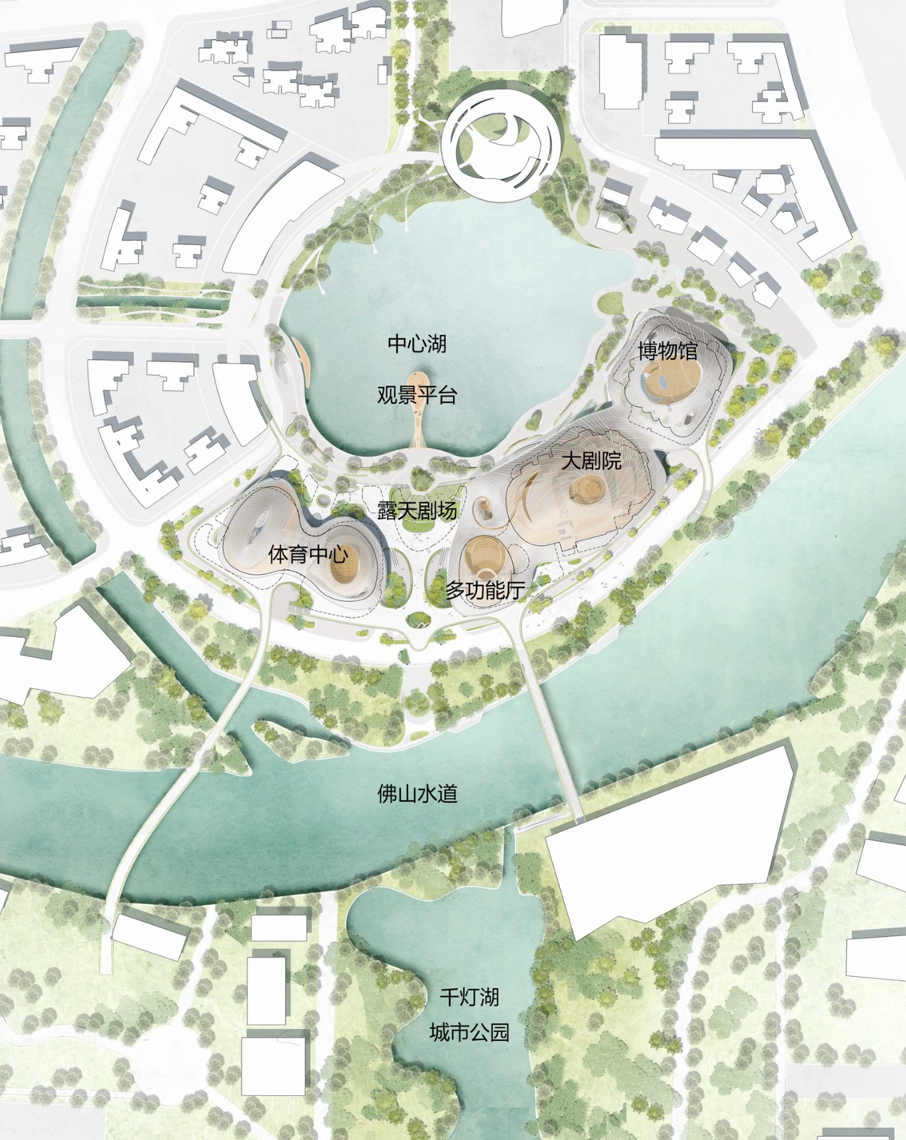 BIM建筑|南海艺术中心 / MAD马岩松