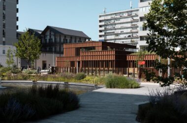 BIM建筑|日间托儿所和玩具图书馆 / a+samueldelmas architectes-BIM建筑网