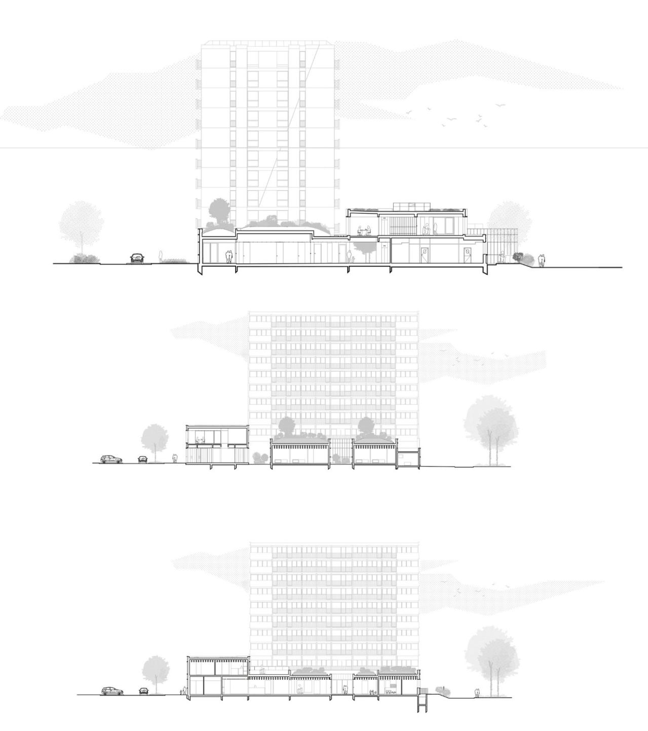 BIM建筑|日间托儿所和玩具图书馆 / a+samueldelmas architectes