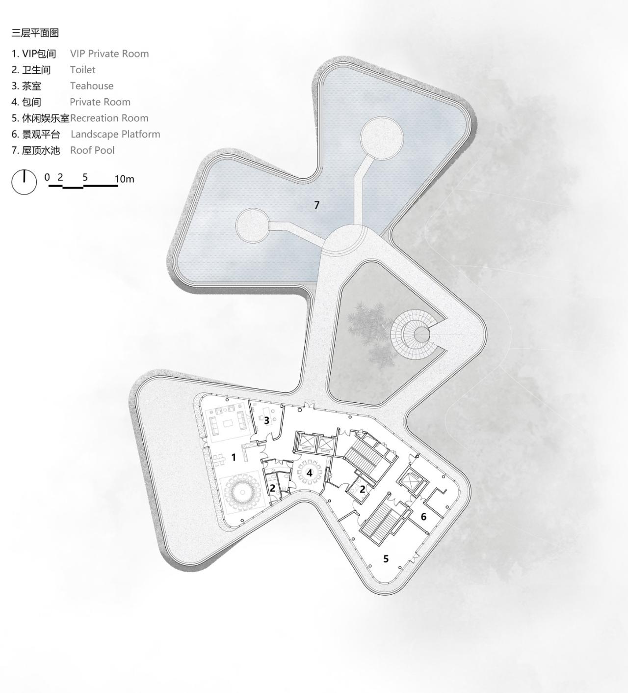 BIM建筑|白鹤湖游客中心 / 建识设计