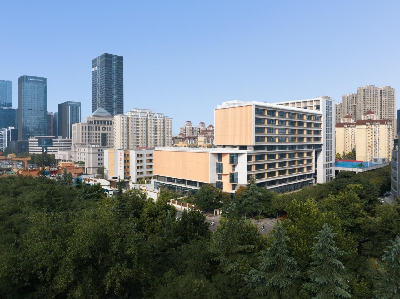 BIM建筑|西安高新第一中学（高中部）改扩建 / 中国建筑西北设计研究院 屈培青工作室