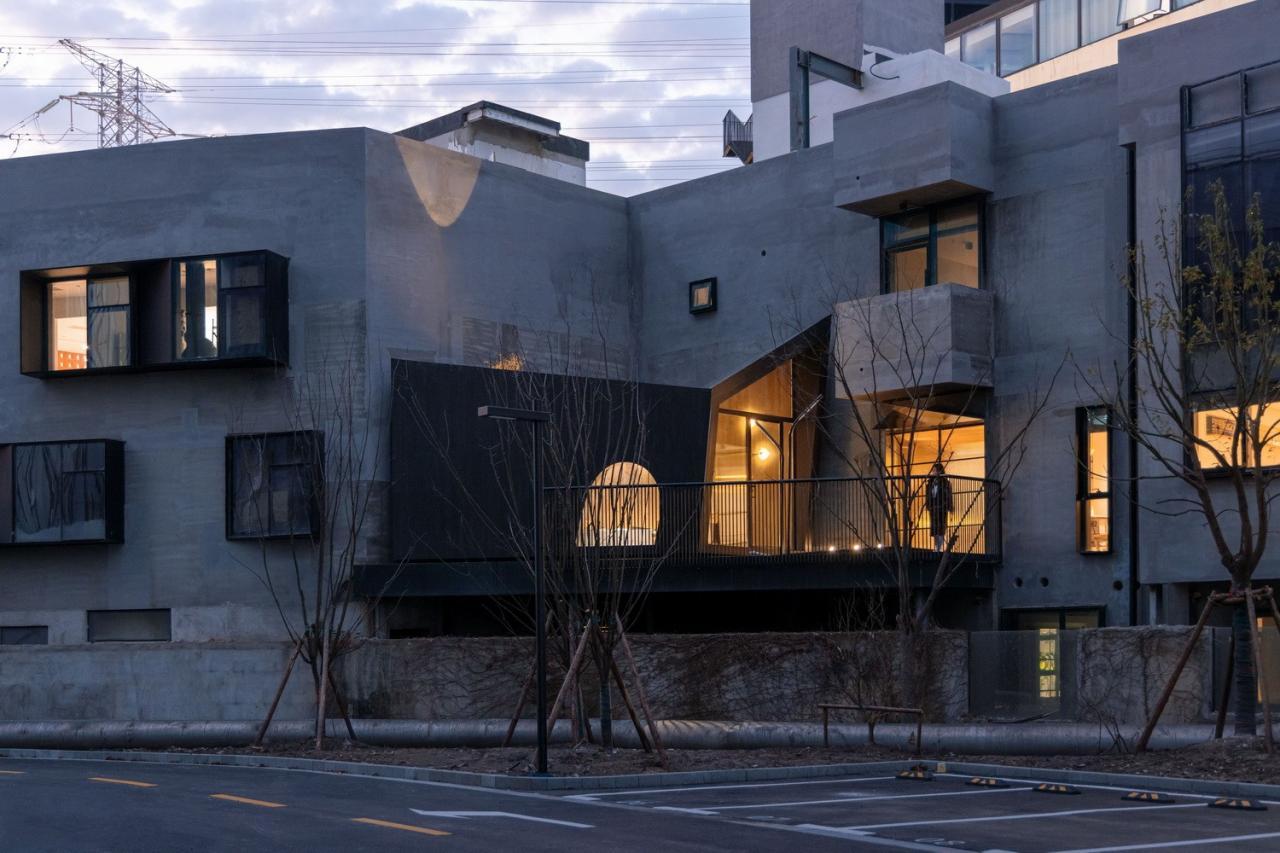 BIM建筑|夹缝中的建筑，上海 / 本哲建筑