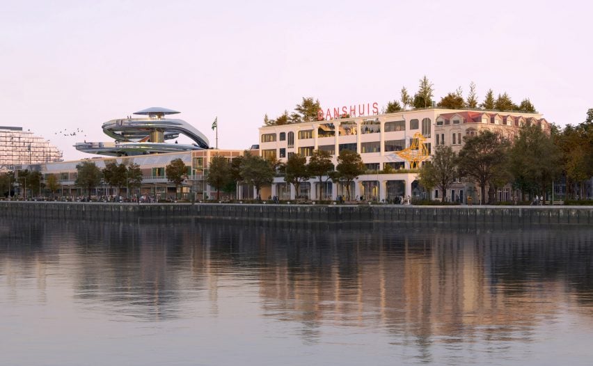 BIM建筑|MAD公布“丹水斯”和鹿特丹螺旋楼梯