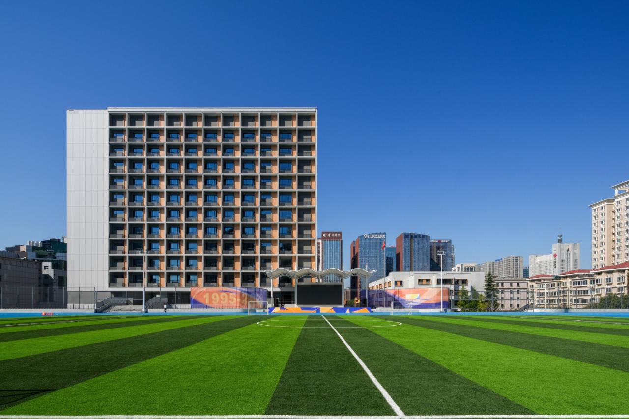 BIM建筑|西安高新第一中学（高中部）改扩建 / 中国建筑西北设计研究院 屈培青工作室