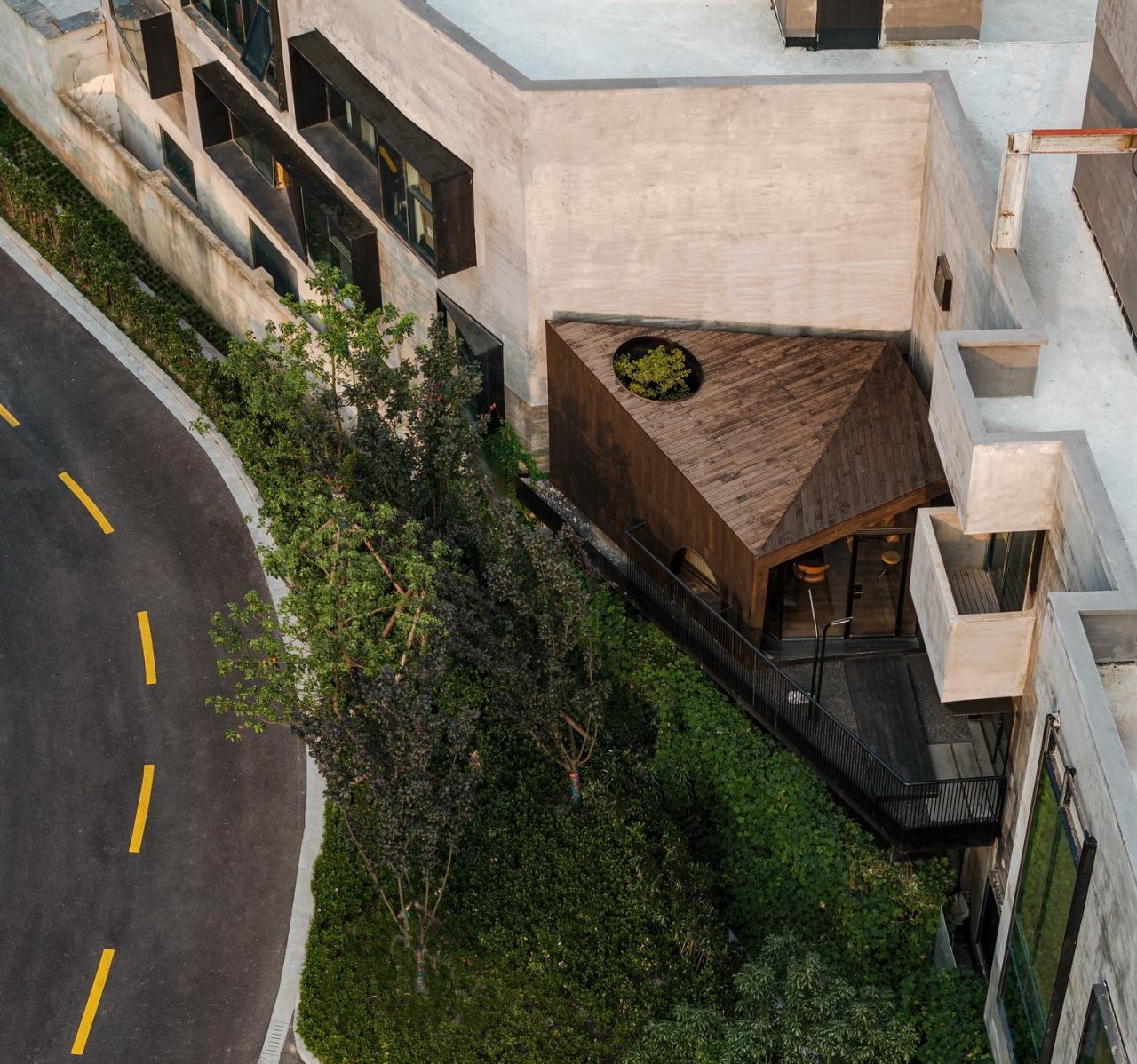 BIM建筑|夹缝中的建筑，上海 / 本哲建筑