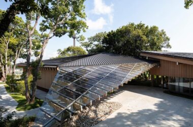 BIM建筑|KANEKA 健康中心 / 隈研吾建筑都市设计事务所+大成建设-BIM建筑网