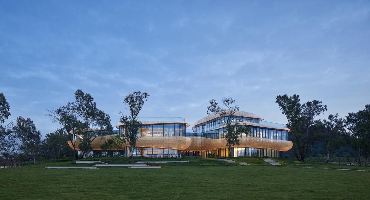 BIM建筑|白鹤湖游客中心 / 建识设计