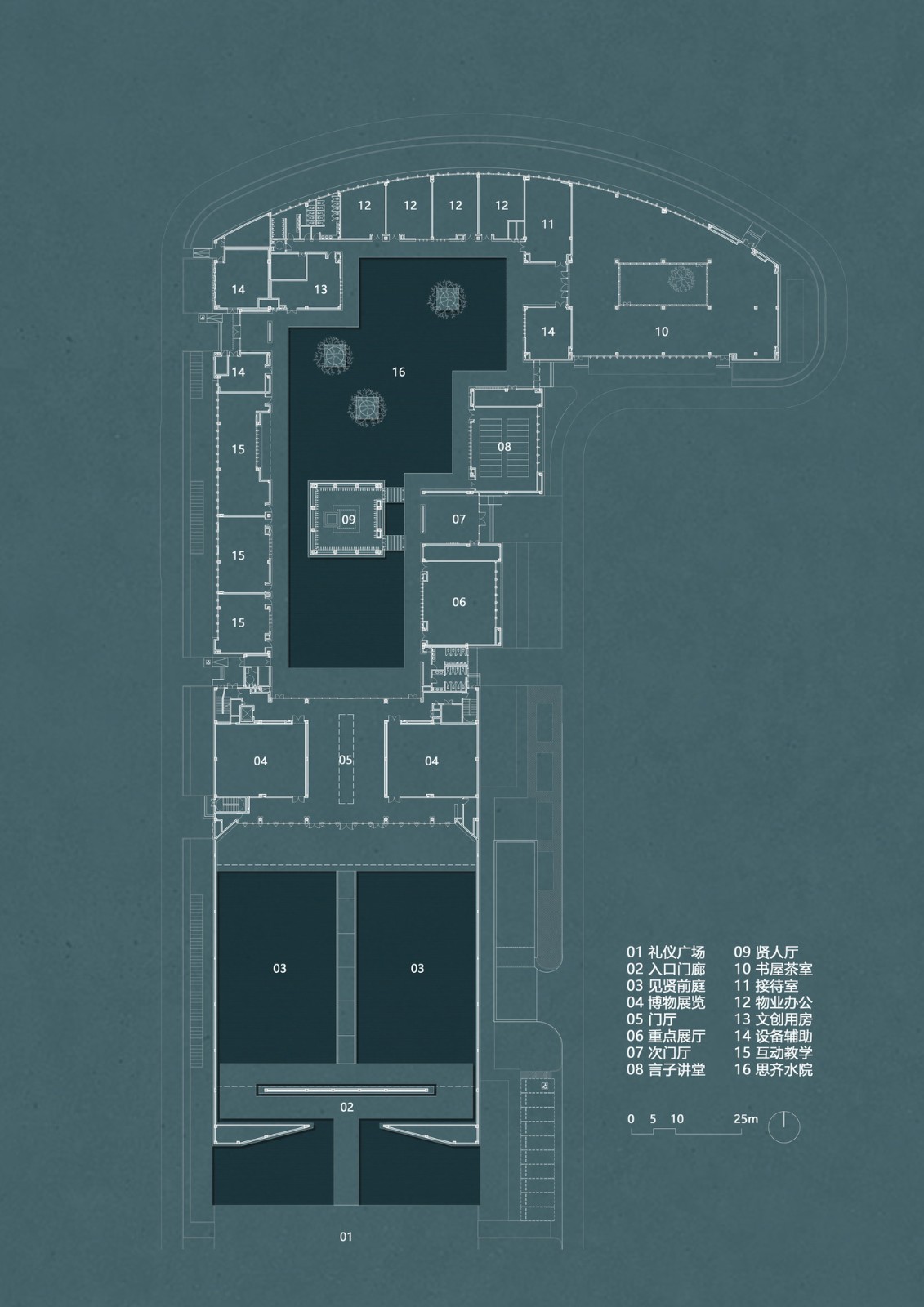 BIM建筑|言子书院 / 华南理工大学建筑设计研究院